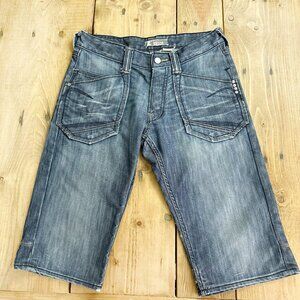 Bragg Denim Shorts Long Size‎ 30